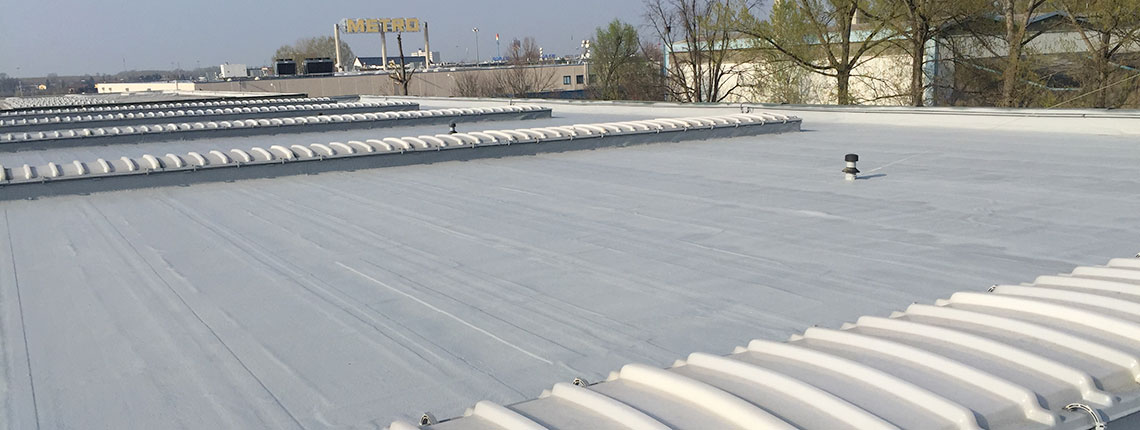 Impermeabilizzazione su guaina Resin System