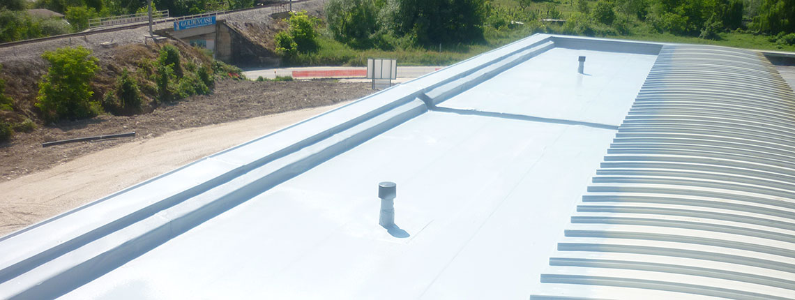 Supporto in guaina impermeabilizzante Resin System