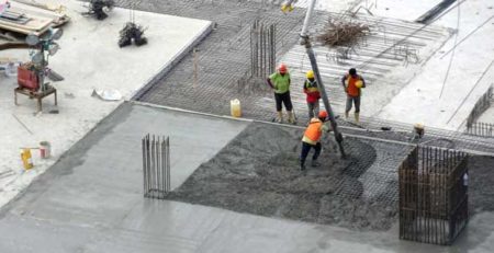 realizzazione pavimento in cemento