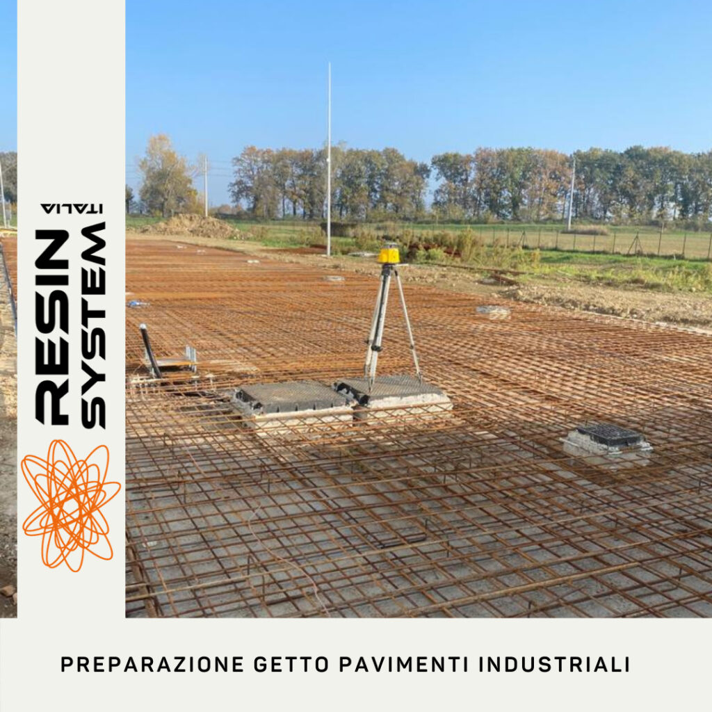 Preparazione getto pavimenti industriali