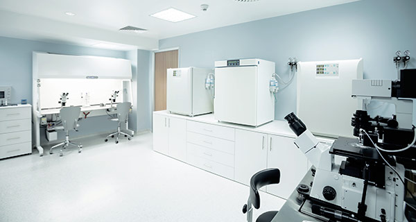 Camera bianca biomedicale