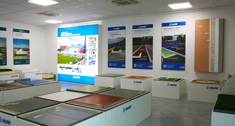 Lo Showroom di Resinsystem Italia